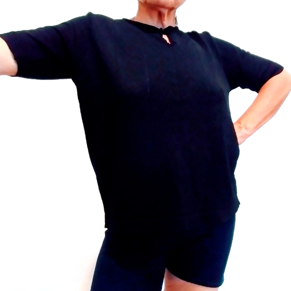 Very 60's short sleeves knit top - Picture 1 of 3